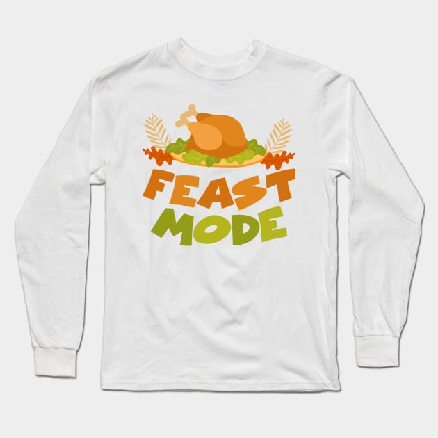 thanksgiving feast Long Sleeve T-Shirt by Liki